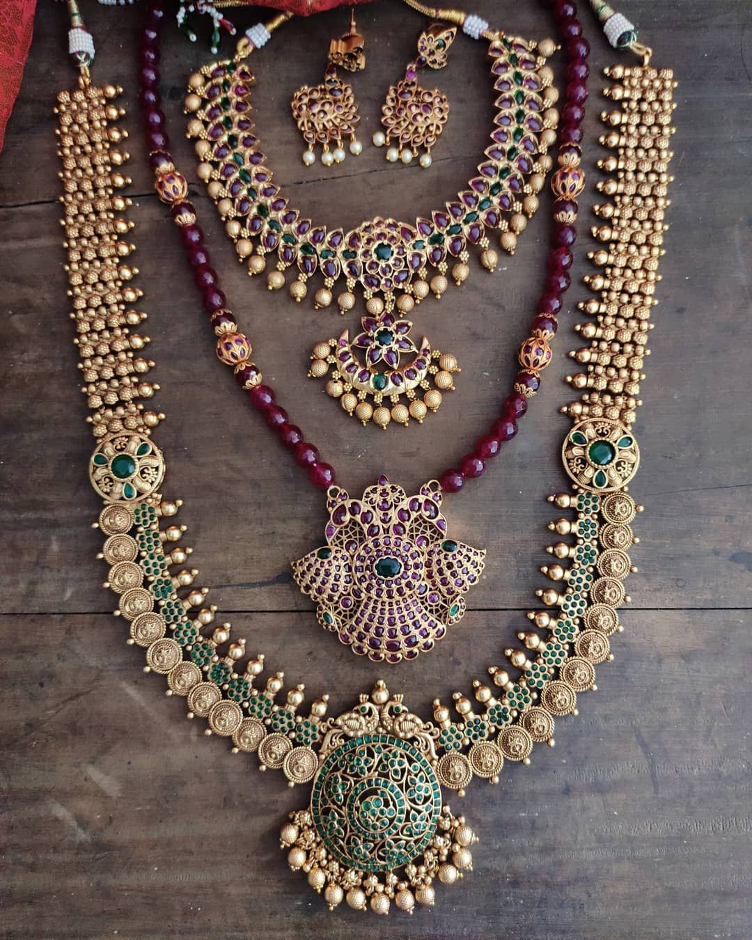 Harshika Jewellery Combo Set
